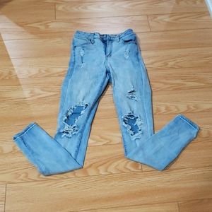 Girl ripped Jeans size 25